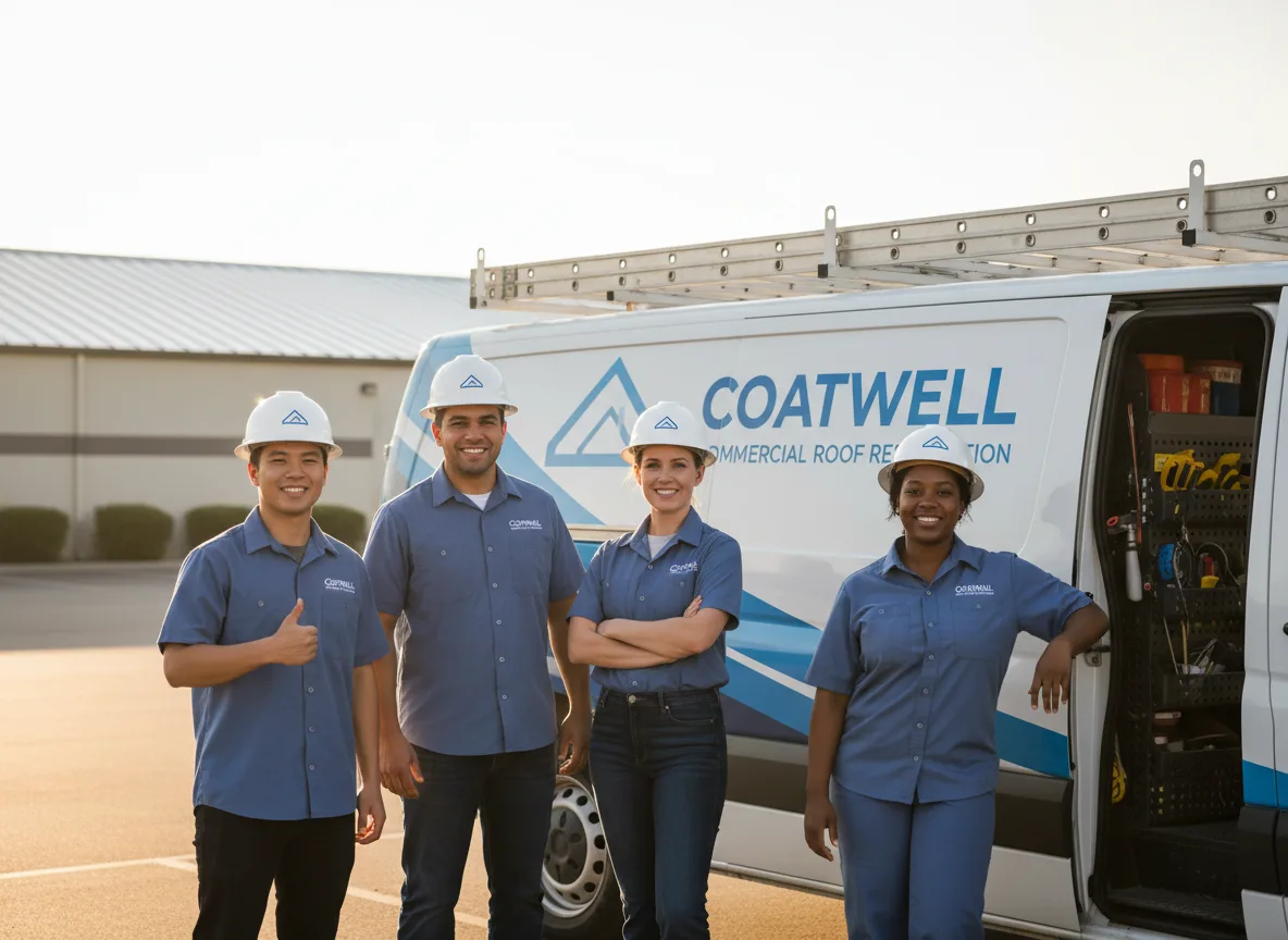 Commercial roof coating company in Coyanosa, TX